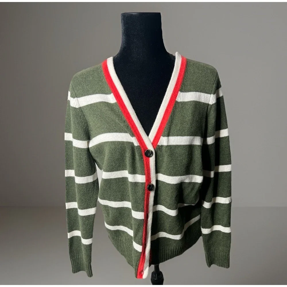 Sundry striped cardigan